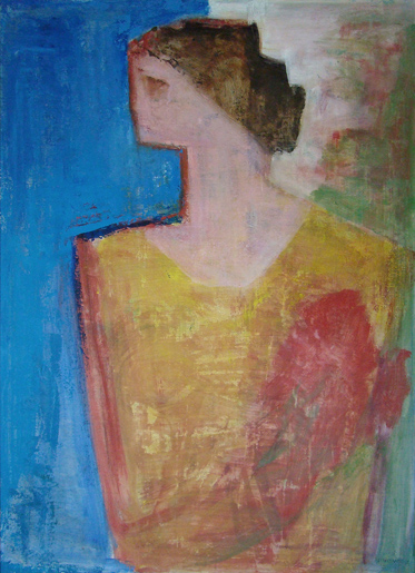 Frau am Meer, 1977